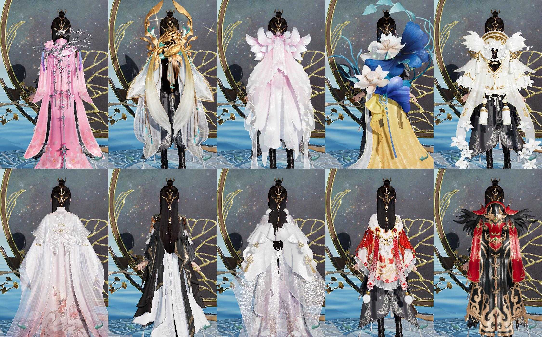 代乘风望舒凉空盒牛盒白菩提盒6盒子/五限紫风华/六限绿不期粉公主蓝