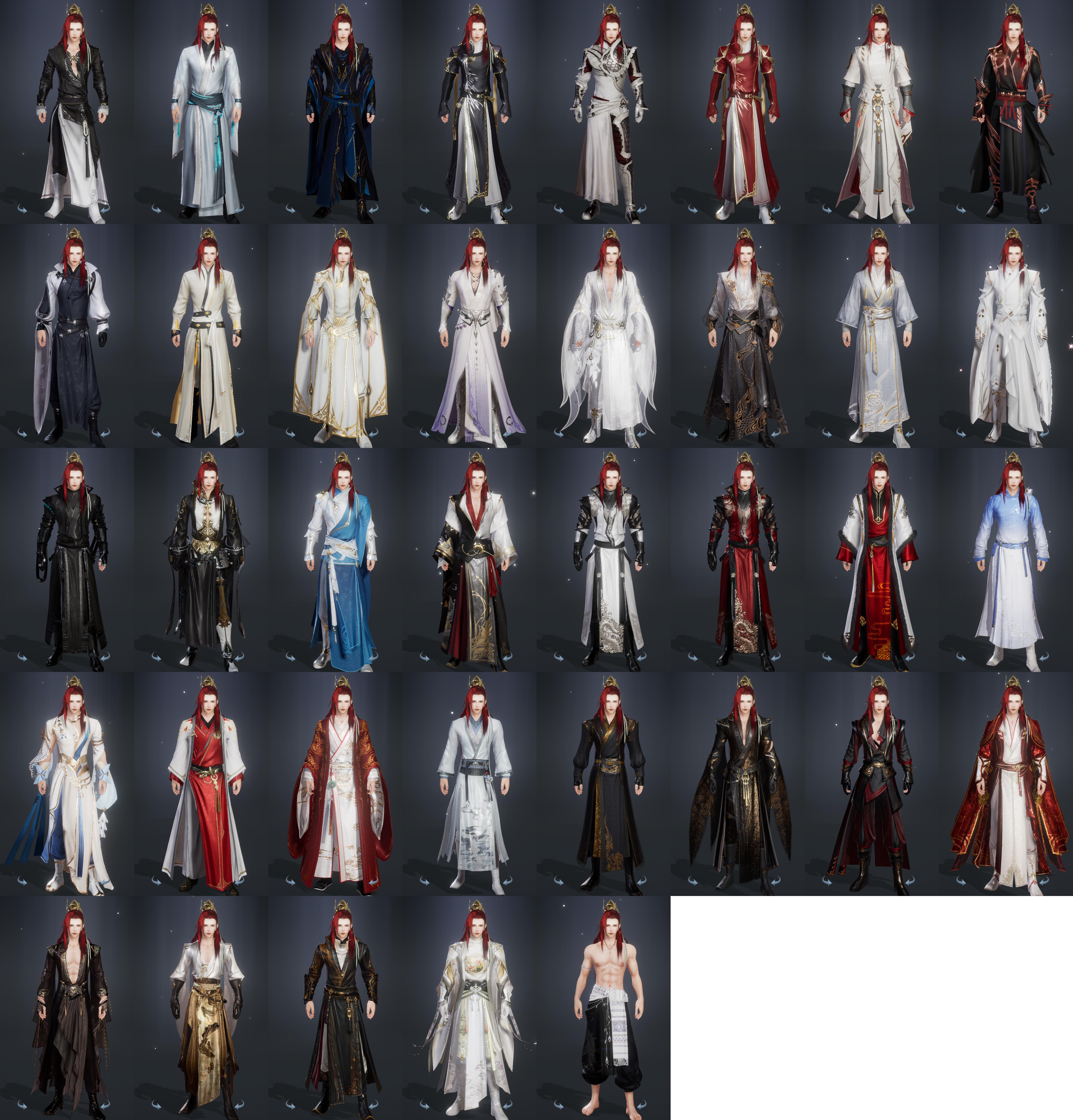 资历金鸡金喵金国金苏金倒闭金猪金/雪月白发哒白/红彩云蓝墨韵/黑