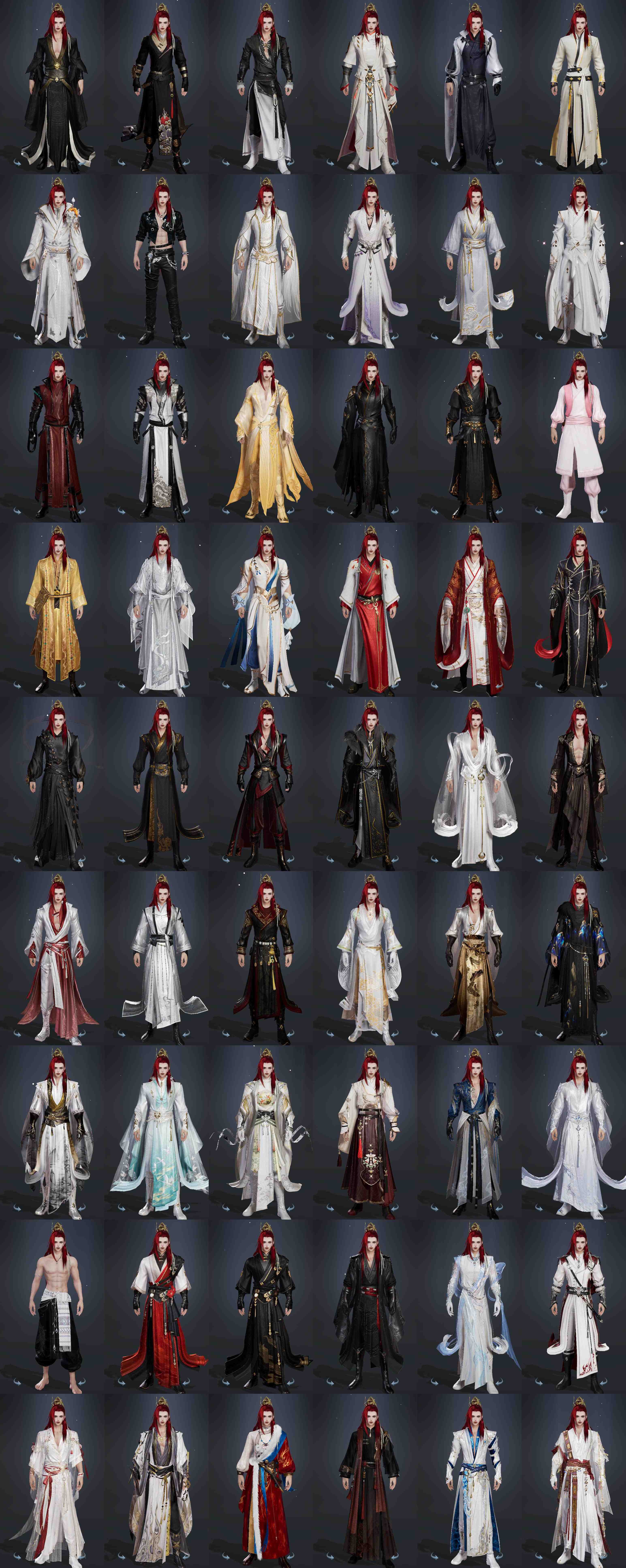 紫发猴红小资历红十五红/资历金苏金三代金白琼枝金发/蓝人面/黑枕戈